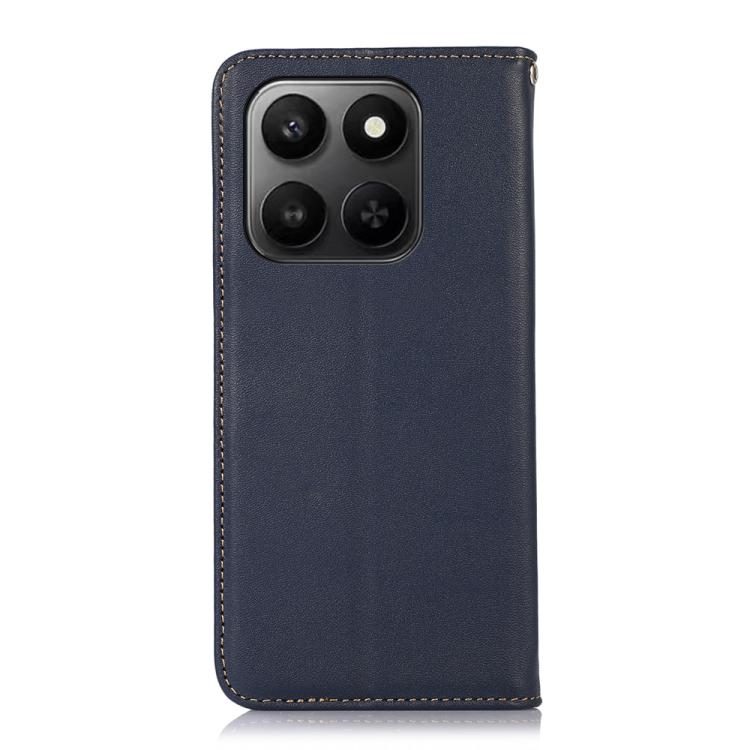 For Honor X7d 5G/400 Smart 5G KHAZNEH Nappa Top Layer Cowhide Leather Phone Case