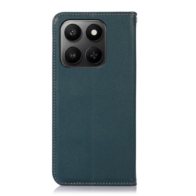 For Honor X7d 5G/400 Smart 5G KHAZNEH Nappa Top Layer Cowhide Leather Phone Case