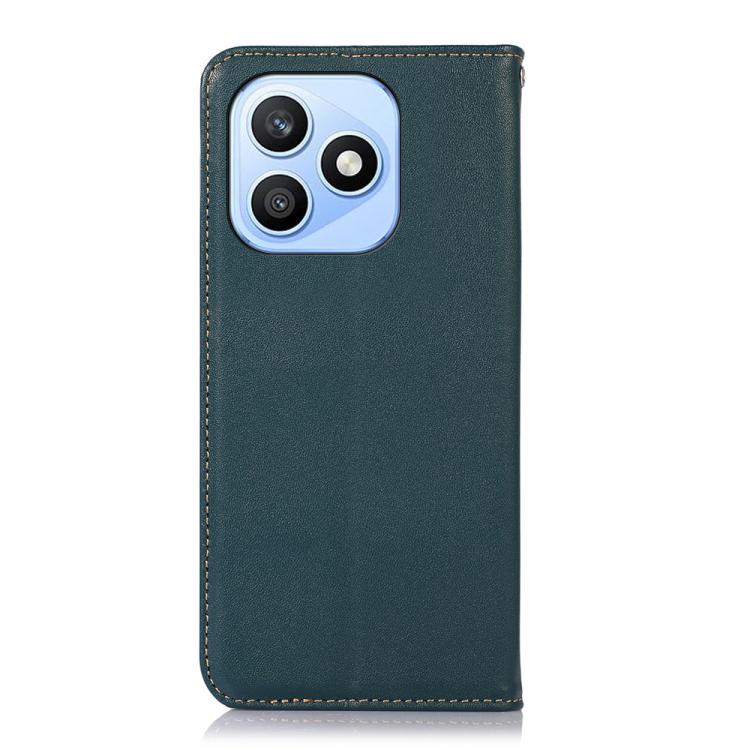 For Honor X8d 4G KHAZNEH Nappa Top Layer Cowhide Leather Phone Case