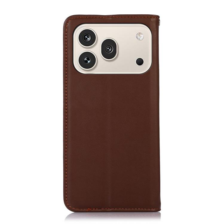 For Honor 600 Global KHAZNEH Nappa Top Layer Cowhide Leather Phone Case