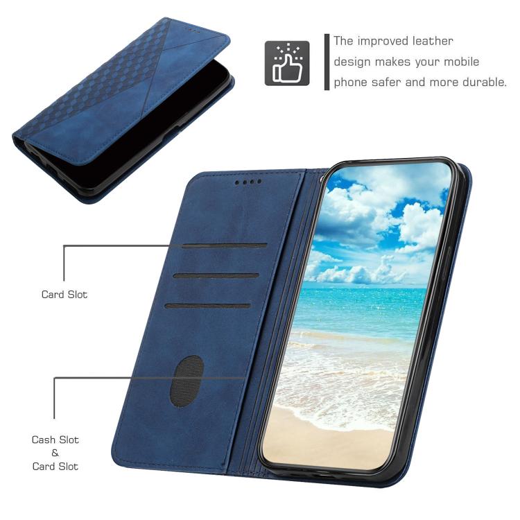 For iPhone Air Diamond Splicing Skin Feel Magnetic Leather Phone Case