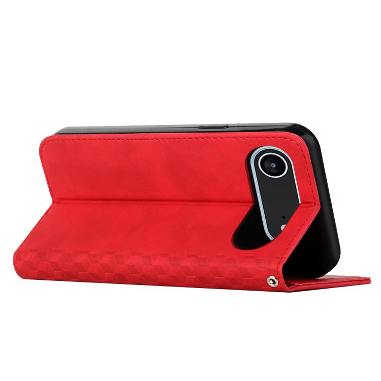 For iPhone Air Diamond Splicing Skin Feel Magnetic Leather Phone Case
