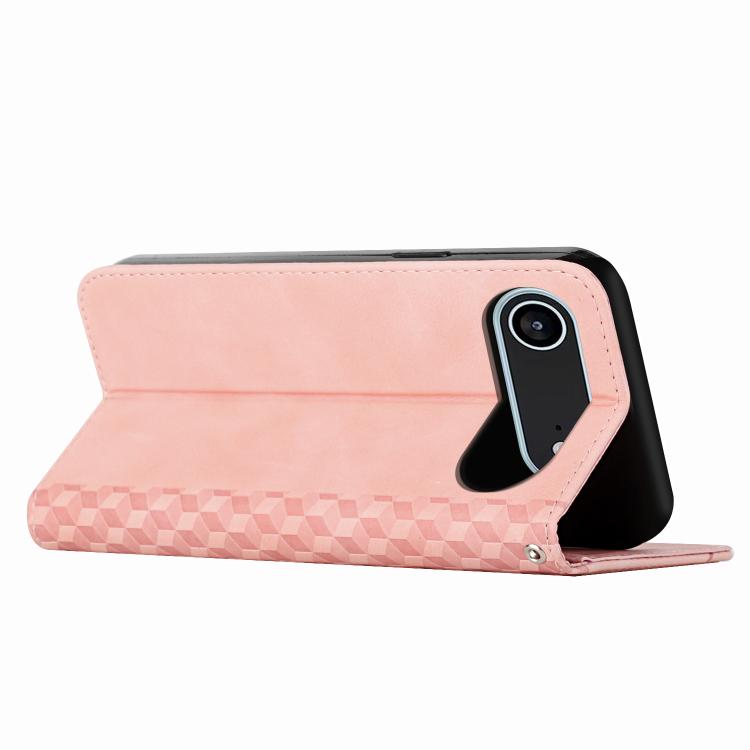 For iPhone Air Diamond Splicing Skin Feel Magnetic Leather Phone Case