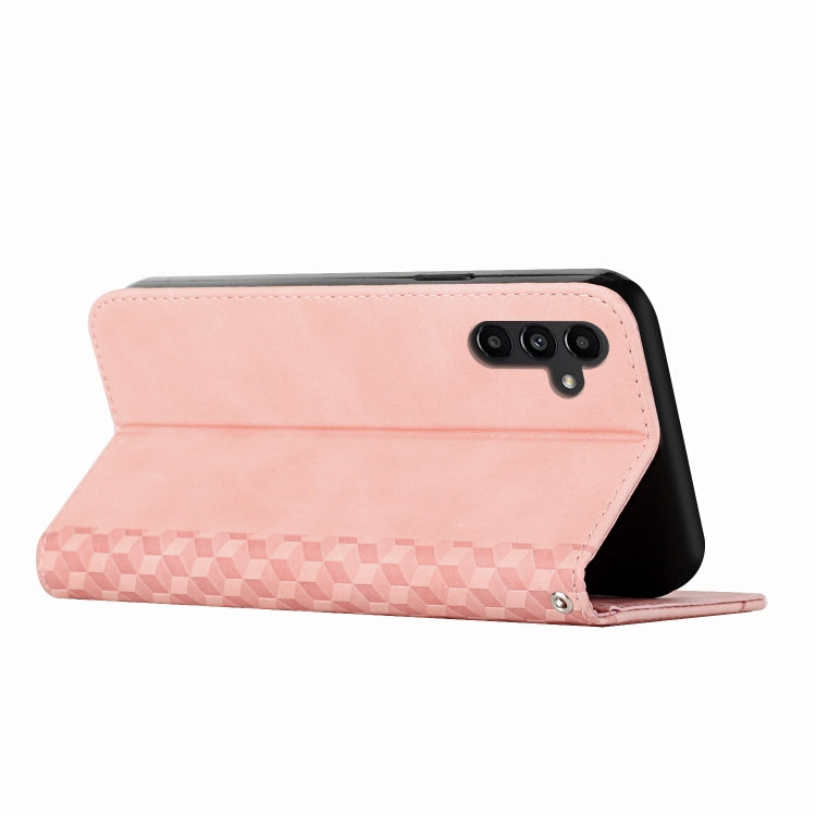 For Samsung Galaxy M55 / C55 Diamond Splicing Skin Feel Magnetic Leather Phone Case