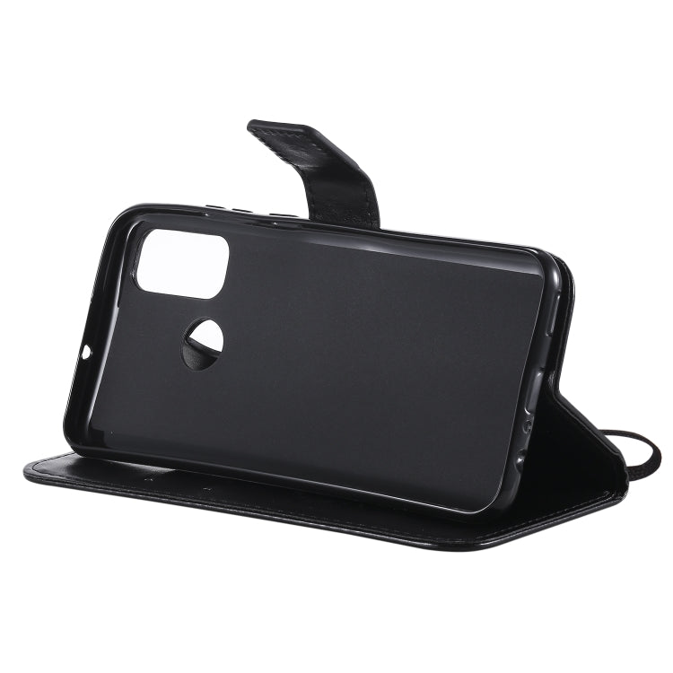 For Huawei P Smart 2020 Tree & Cat Embossed Pattern Horizontal Flip Leather Case with Holder & Card Slots & Wallet & Lanyard