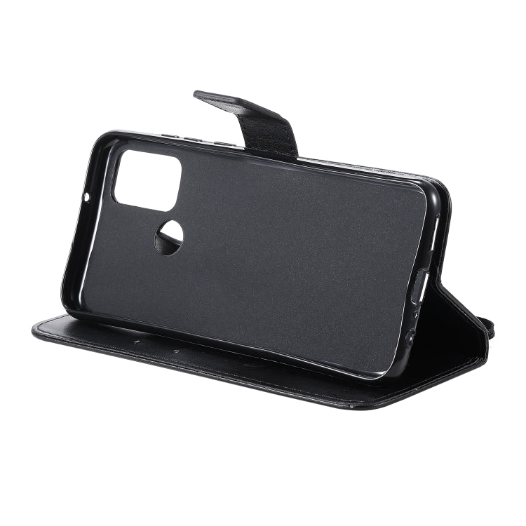 For Huawei Honor 9A Tree & Cat Embossed Pattern Horizontal Flip Leather Case with Holder & Card Slots & Wallet & Lanyard