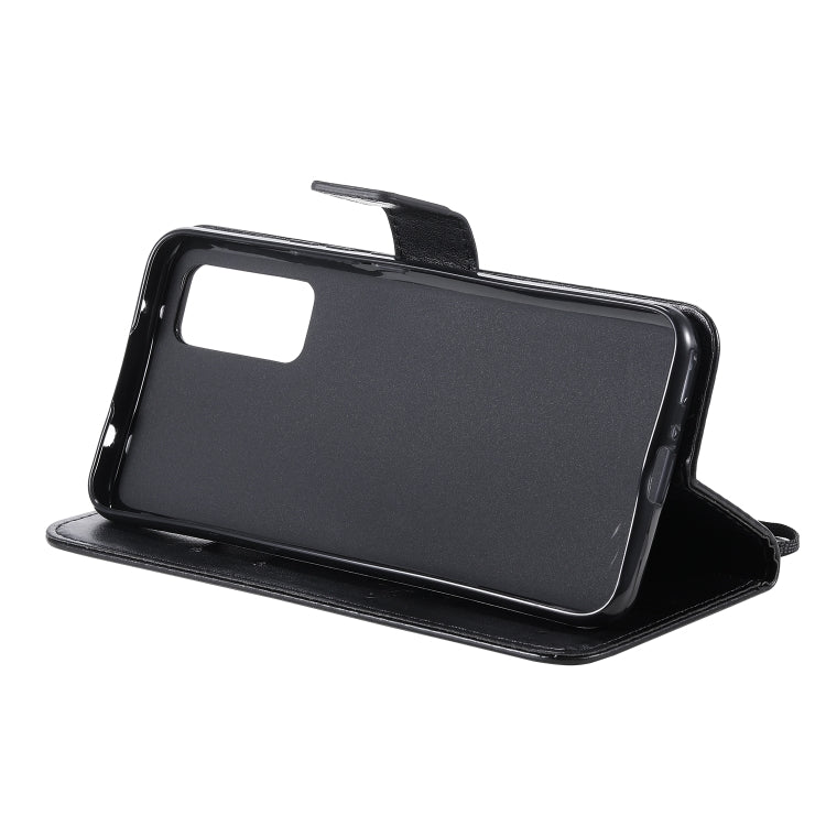 For Huawei Honor 30 Tree & Cat Embossed Pattern Horizontal Flip Leather Case with Holder & Card Slots & Wallet & Lanyard