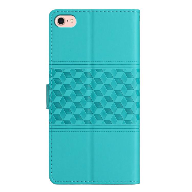 For iPhone 16e / 17e Diamond Embossed Skin Feel Leather Phone Case