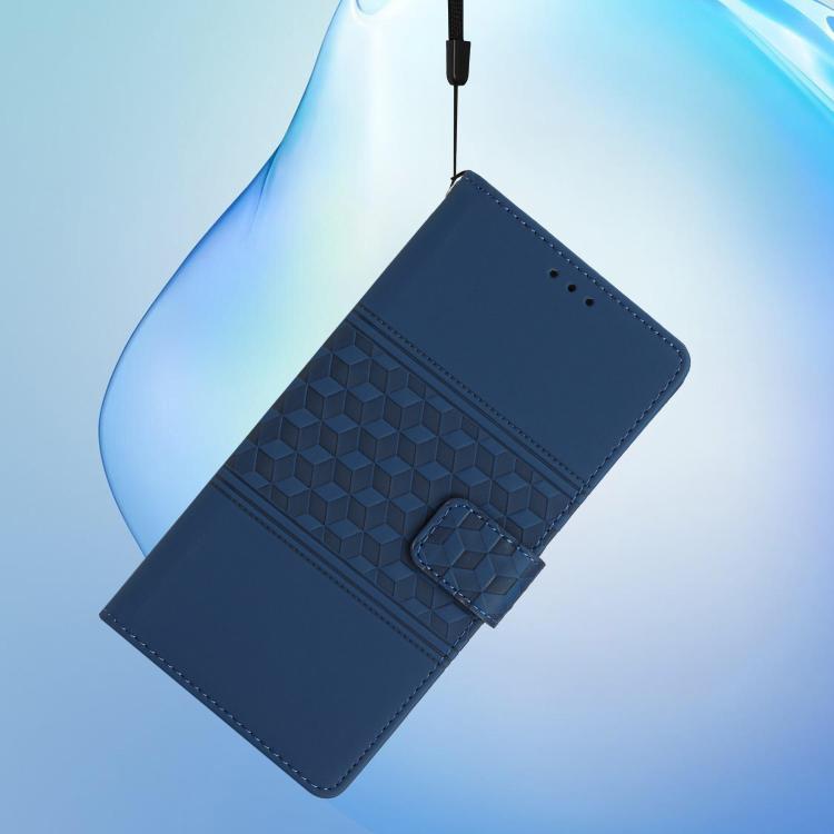 For iPhone 16e / 17e Diamond Embossed Skin Feel Leather Phone Case
