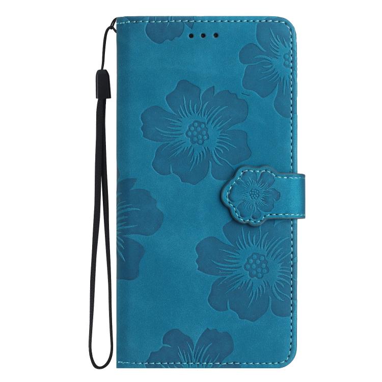 For iPhone 16e / 17e Flower Embossing Pattern Leather Phone Case