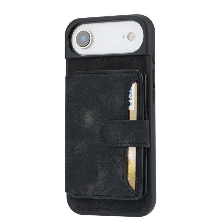 For iPhone Air Skin Feel Dream RFID Anti-theft PU Card Bag Phone Case