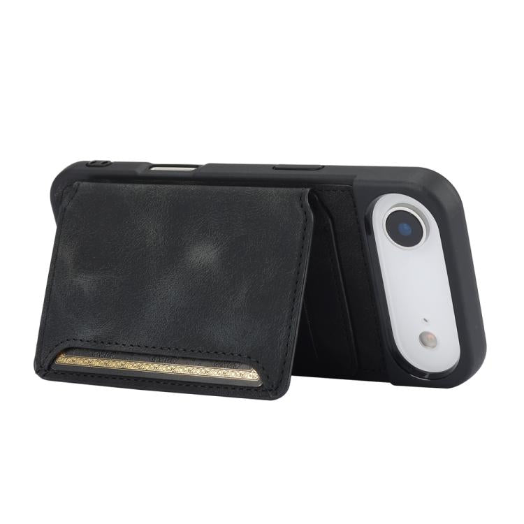 For iPhone Air Skin Feel Dream RFID Anti-theft PU Card Bag Phone Case