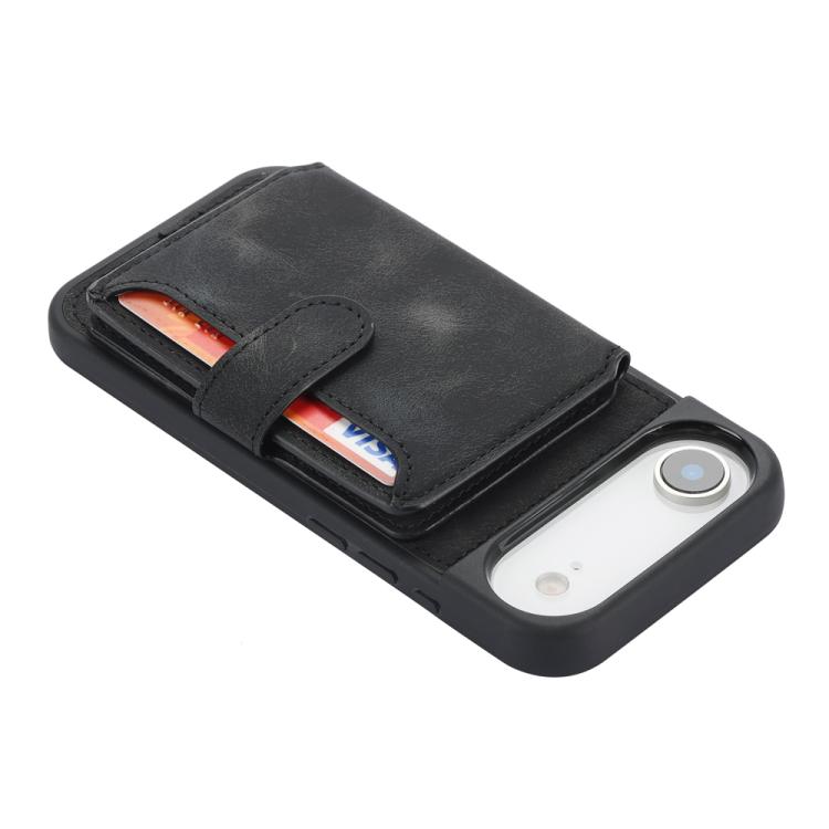 For iPhone Air Skin Feel Dream RFID Anti-theft PU Card Bag Phone Case