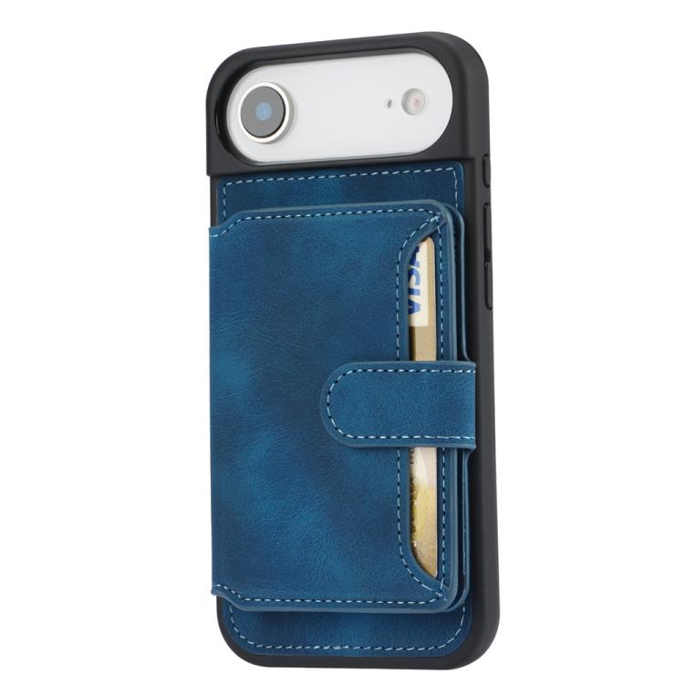 For iPhone Air Skin Feel Dream RFID Anti-theft PU Card Bag Phone Case