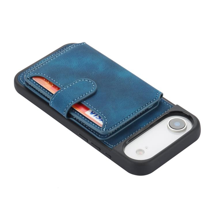 For iPhone Air Skin Feel Dream RFID Anti-theft PU Card Bag Phone Case