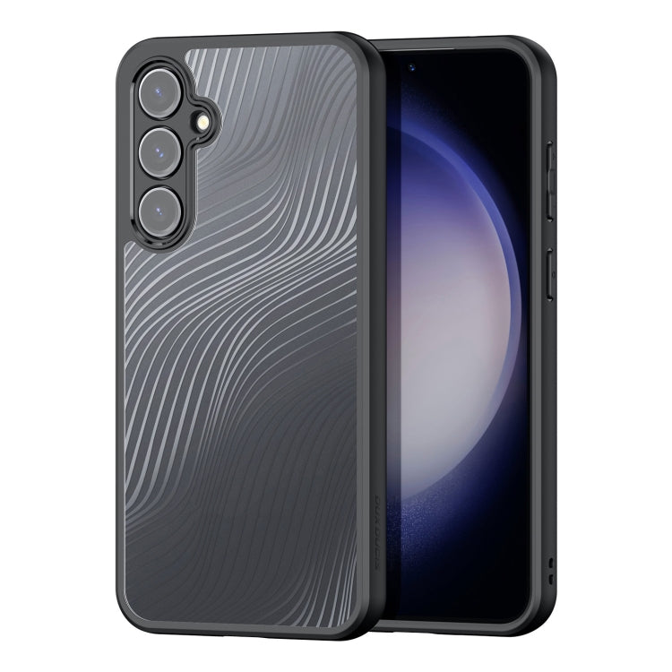 For Samsung Galaxy S23 FE 5G DUX DUCIS Aimo Series TPU + PC Frosted Feel Phone Case(Black)