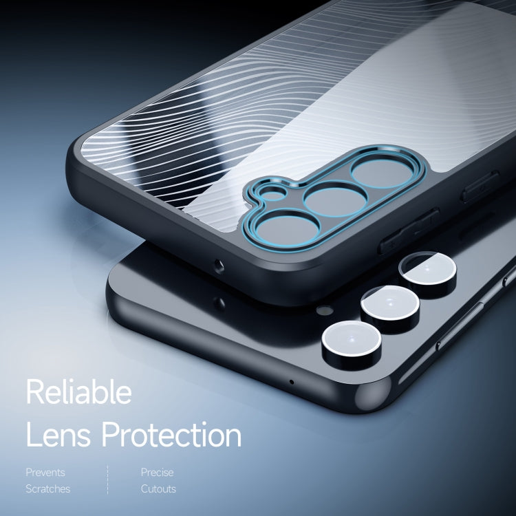 For Samsung Galaxy S23 FE 5G DUX DUCIS Aimo Series TPU + PC Frosted Feel Phone Case(Black)