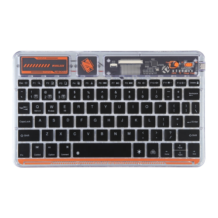 X11S 10 inch Tablet Universal Transparent Backlit Keyboard Compatible For iOS&Android&Windows System