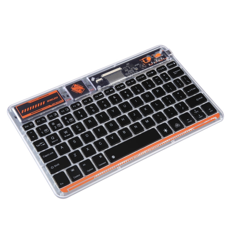 X11S 10 inch Tablet Universal Transparent Backlit Keyboard Compatible For iOS&Android&Windows System