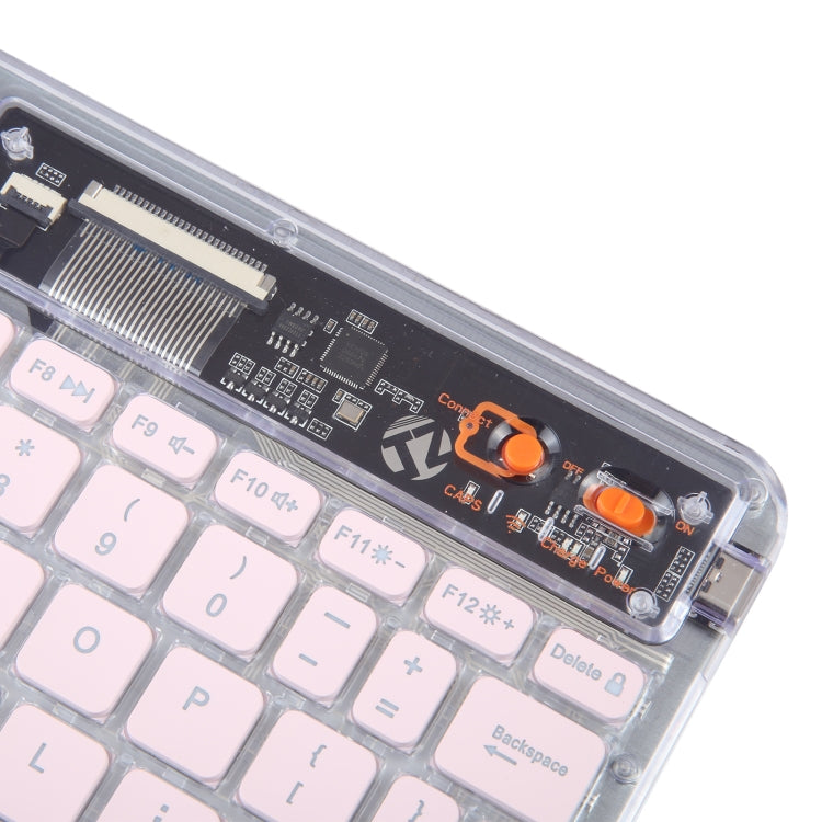 X11S 10 inch Tablet Universal Transparent Backlit Keyboard Compatible For iOS&Android&Windows System