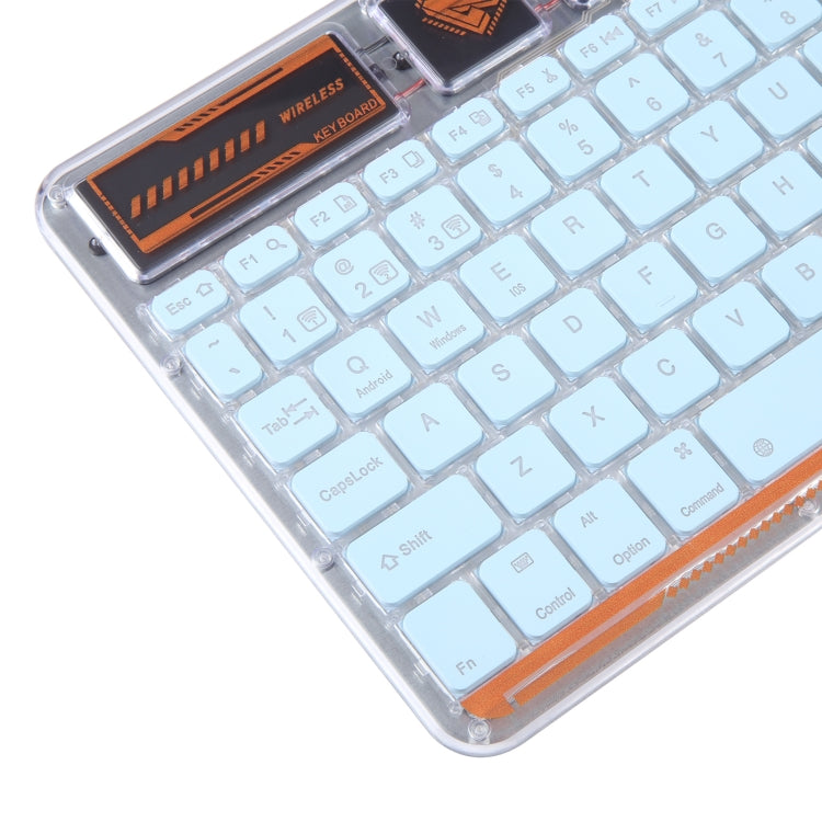 X11S 10 inch Tablet Universal Transparent Backlit Keyboard Compatible For iOS&Android&Windows System