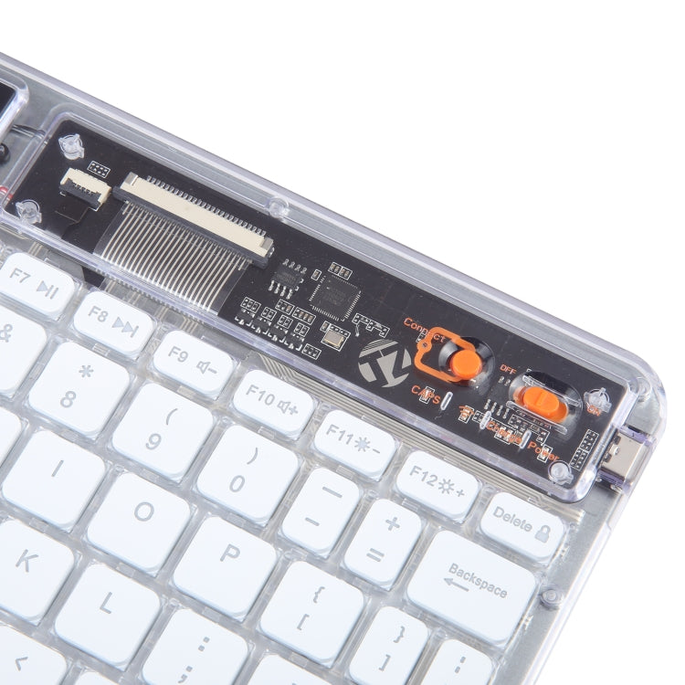 X11S 10 inch Tablet Universal Transparent Backlit Keyboard Compatible For iOS&Android&Windows System