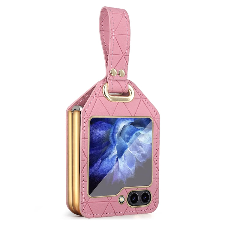 For Samsung Galaxy Z Flip5 Rocky Series Wristband Holder PC Phone Case