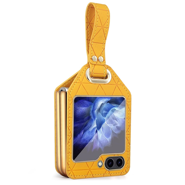 For Samsung Galaxy Z Flip5 Rocky Series Wristband Holder PC Phone Case