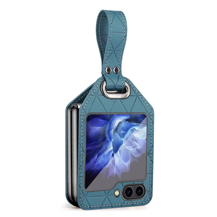 For Samsung Galaxy Z Flip5 Rocky Series Wristband Holder PC Phone Case