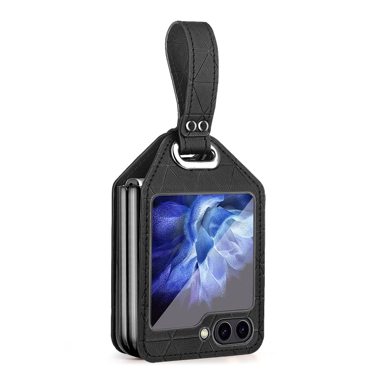 For Samsung Galaxy Z Flip5 Rocky Series Wristband Holder PC Phone Case