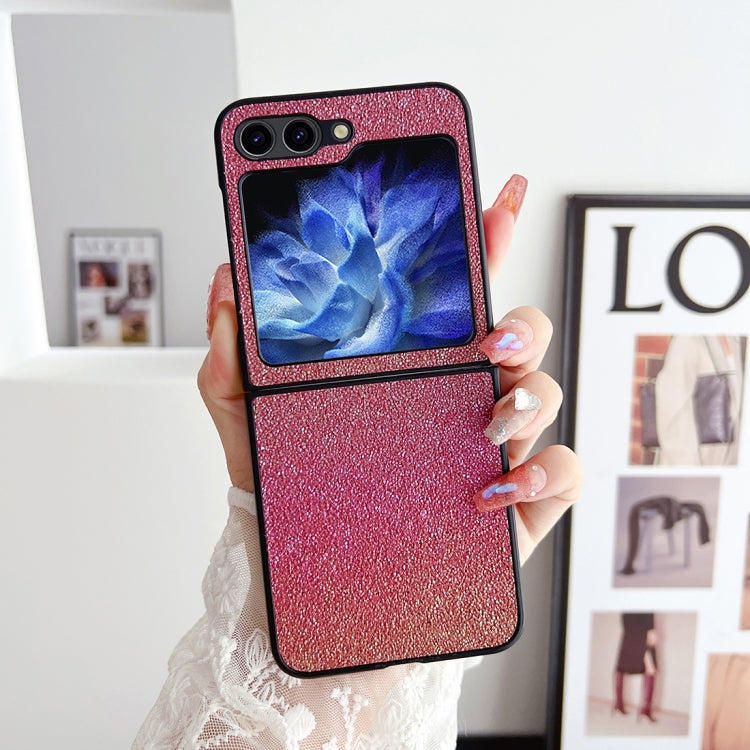For Samsung Galaxy Z Flip5 Colorful Glitter PC Shockproof Phone Case