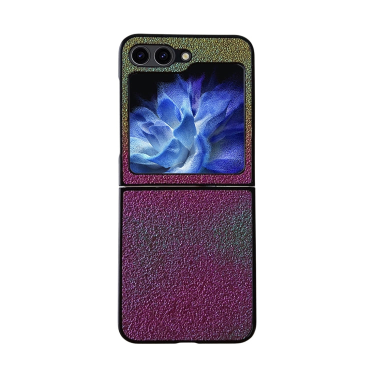 For Samsung Galaxy Z Flip5 Colorful Glitter PC Shockproof Phone Case