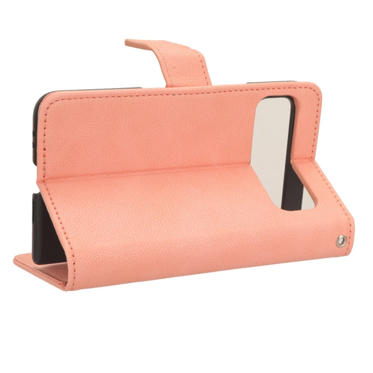 For Google Pixel Fold Lamb Texture Leather Phone Case