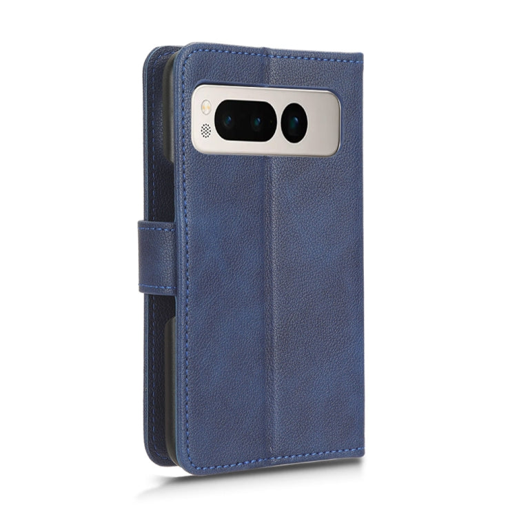 For Google Pixel Fold Lamb Texture Leather Phone Case