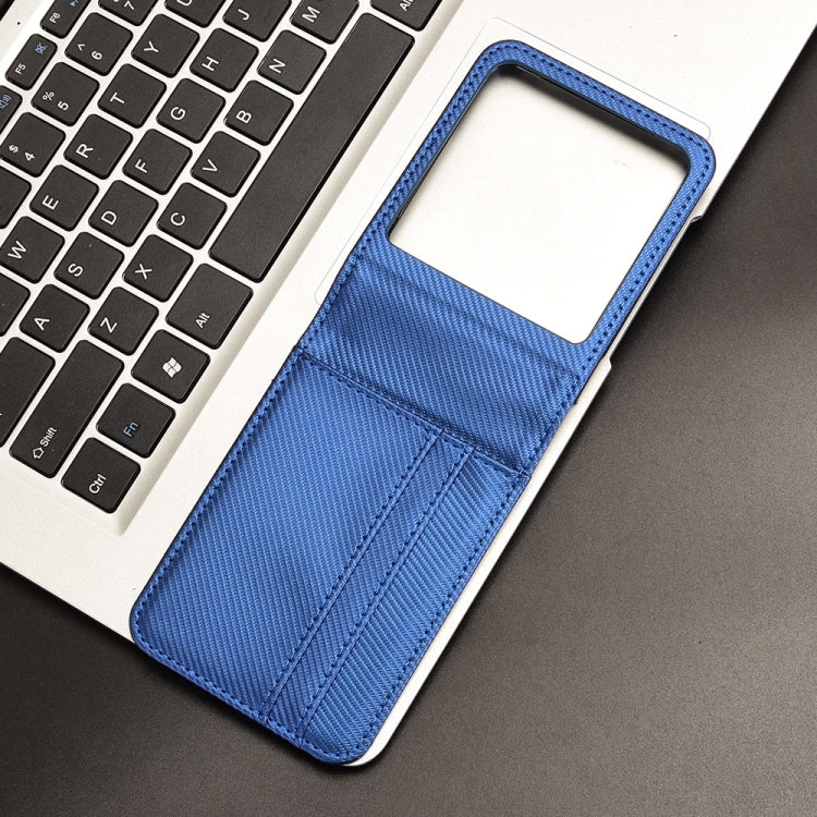 For Motorola Moto Razr 50 Card Slot PU Leather PC Phone Case