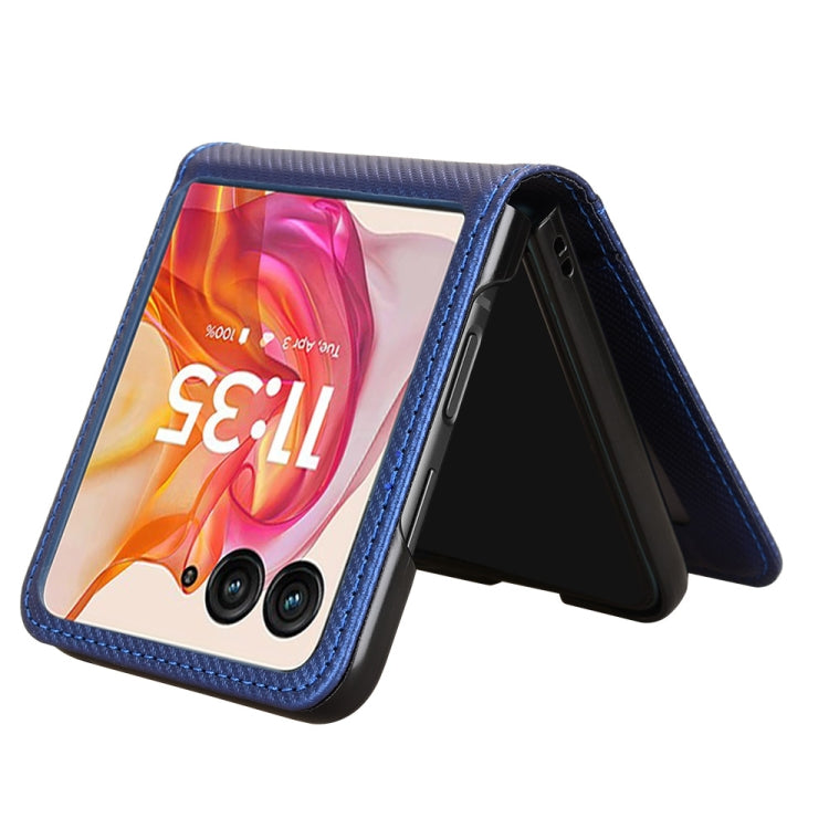 For Motorola Moto Razr 50 Ultra Card Slot PU Leather PC Phone Case