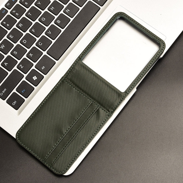 For Motorola Moto Razr 50 Ultra Card Slot PU Leather PC Phone Case
