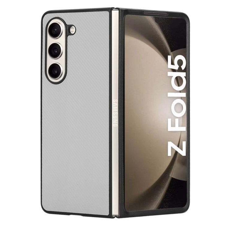For Samsung Galaxy Z Fold5 PU Leather PC Phone Case