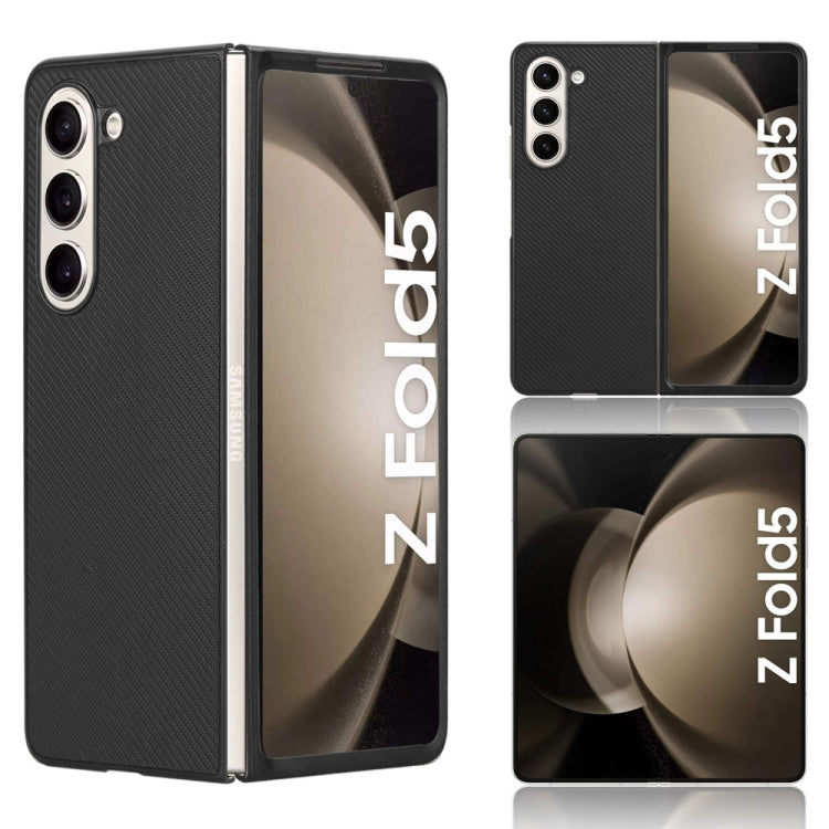 For Samsung Galaxy Z Fold5 PU Leather PC Phone Case