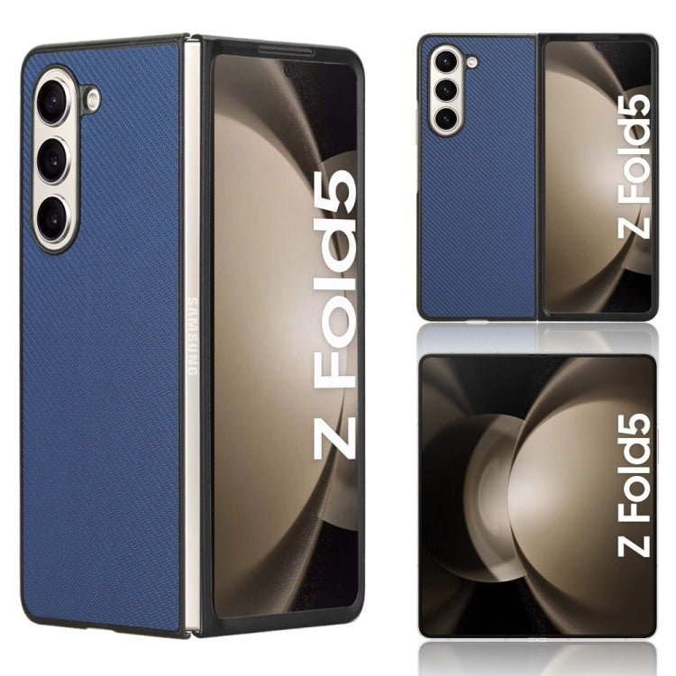 For Samsung Galaxy Z Fold5 PU Leather PC Phone Case