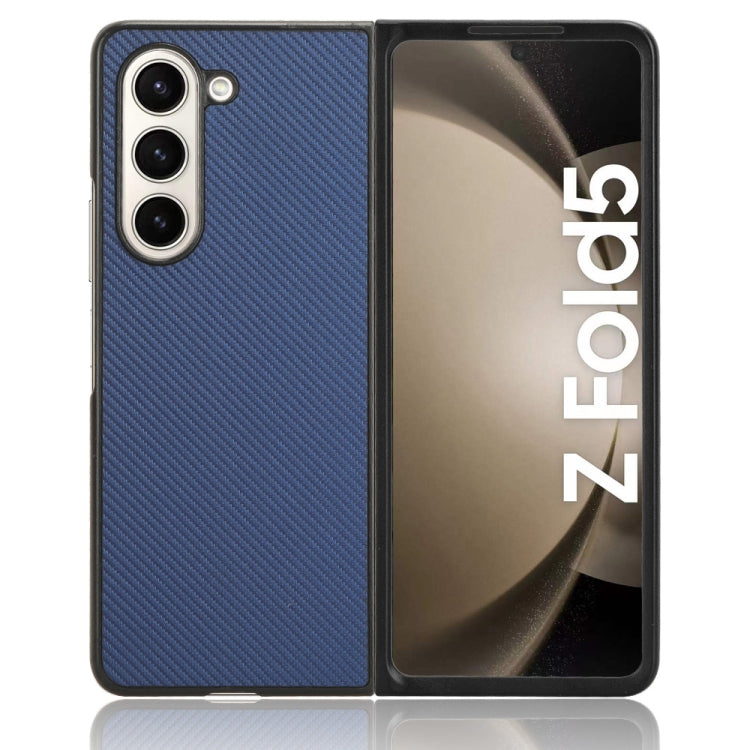 For Samsung Galaxy Z Fold5 PU Leather PC Phone Case