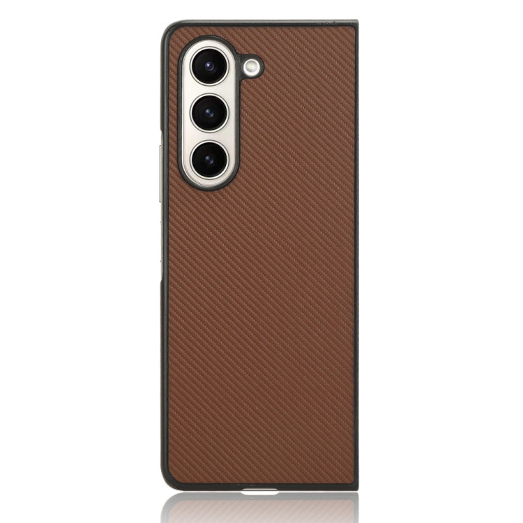 For Samsung Galaxy Z Fold5 PU Leather PC Phone Case