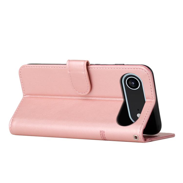 For iPhone Air Stitching Calf Texture Buckle Leather Phone Case