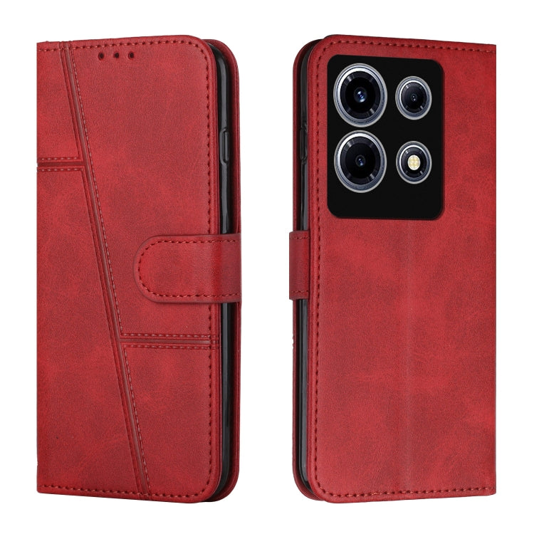 For Infinix Note 30 VIP Stitching Calf Texture Buckle Leather Phone Case