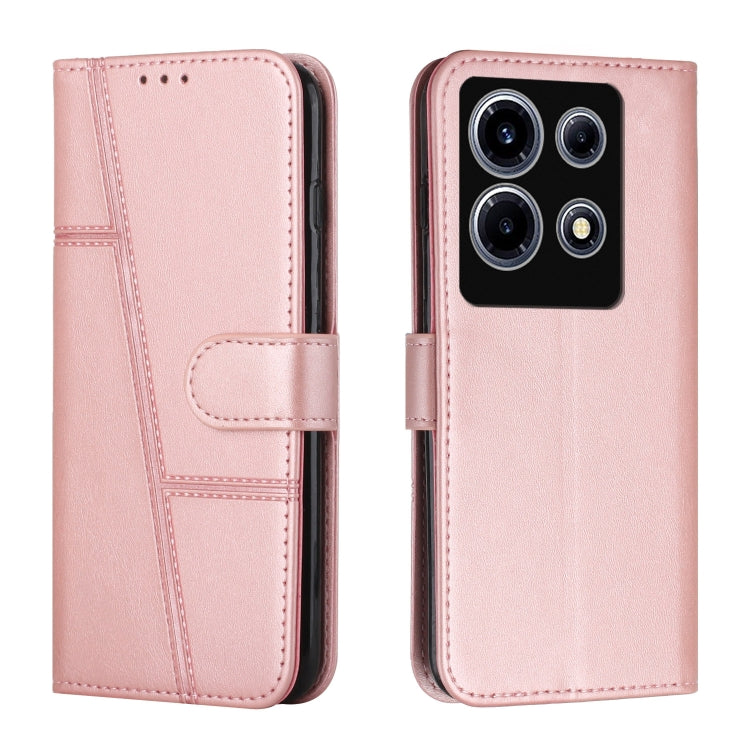 For Infinix Note 30 VIP Stitching Calf Texture Buckle Leather Phone Case