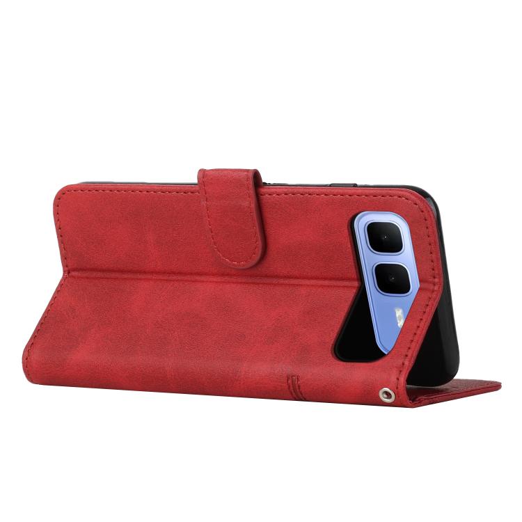 For Infinix Smart 10 Plus 4G Stitching Calf Texture Buckle Leather Phone Case