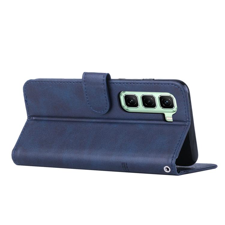 For Infinix Hot 70 5G Stitching Calf Texture Buckle Leather Phone Case