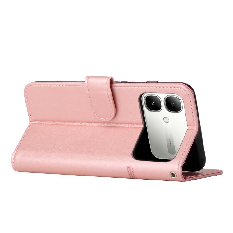 For Infinix Smart 20 4G Stitching Calf Texture Buckle Leather Phone Case