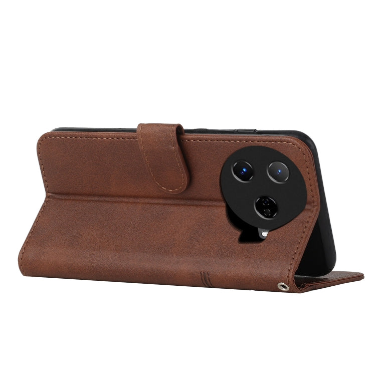 For Tecno Camon 30 Pro 5G Stitching Calf Texture Buckle Leather Phone Case