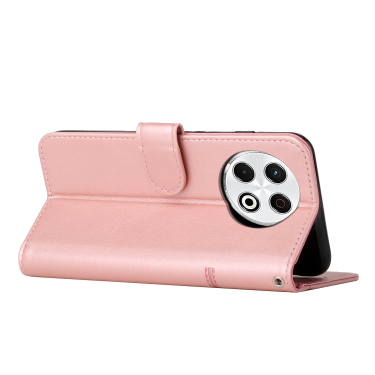 For Tecno Spark 30 Pro Stitching Calf Texture Buckle Leather Phone Case